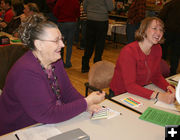 Millie and Angie. Photo by Dawn Ballou, Pinedale Online.