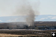 Falcon Compressor Station. Photo by Jennifer Frazier, Wyoming Department of Environmental Quality.