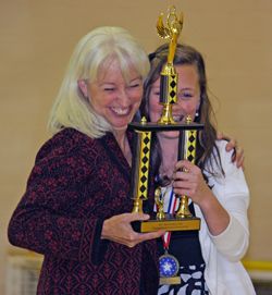 Science Fair Best in Show. Photo by Travis Pearson, Pinedale Roundup.