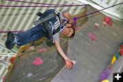 Climb on, belay on, snack on. Photo by Megan Rawlins, Pinedale Roundup.