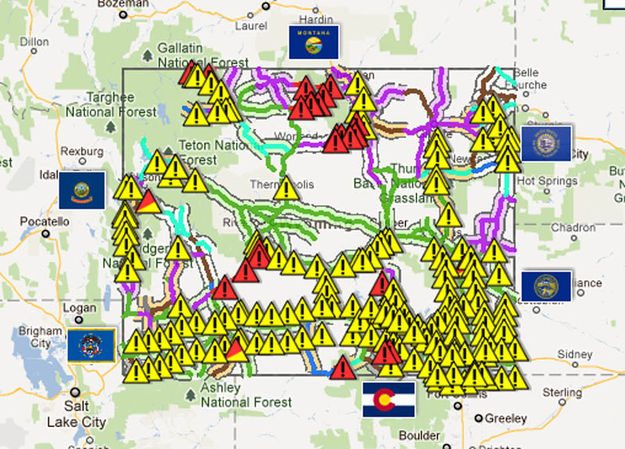 Winter Weather. Photo by Wyoming Department of Transportation.