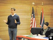 Josh Romney. Photo by Andrew Setterholm, Sublette Examiner.