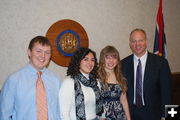 Pinedale Junior Council. Photo by Pinedale Mayor Stephen Smith.