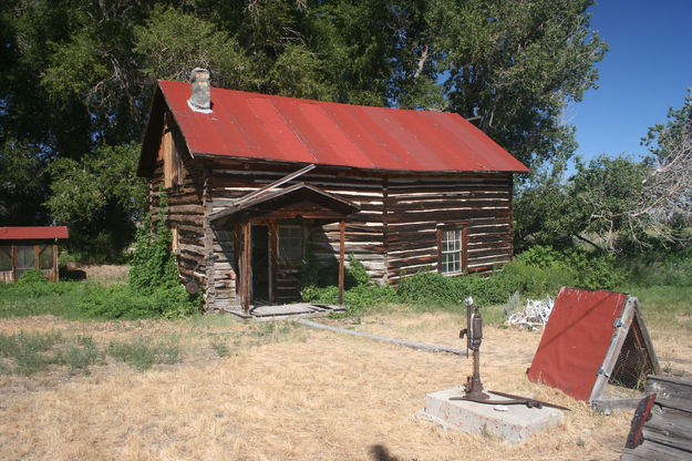 Sommers Homestead - Before. Photo by Pinedale Online.