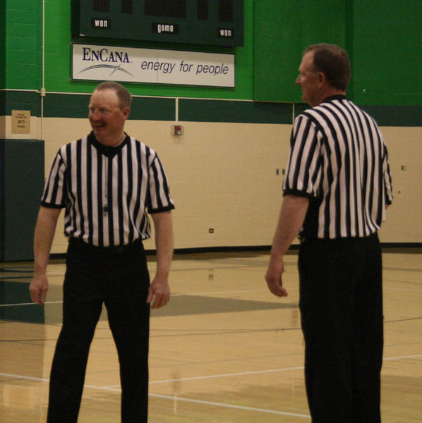 Referees. Photo by Dawn Ballou, Pinedale Online.