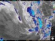 Radar for March 18, 2012. Photo by National Oceanic and Atmospheric Administration (NOAA).