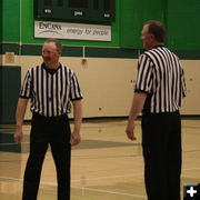 Referees. Photo by Dawn Ballou, Pinedale Online.