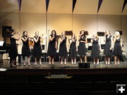 Jazz Choir. Photo by Bob Rule, KPIN 101.1 FM Radio.