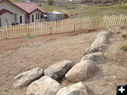 Rocks on the hill. Photo by Ana Cuprill.