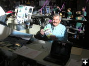 Bill Bellis - Two Rivers Emporium. Photo by Bob Rule, KPIN 101.1 FM Radio.