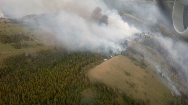 Fire June 24, 2012. Photo by U.S. Forest Service.