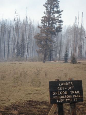 Lander Trail - Witherspoon Pass. Photo by Brandon Hampton.