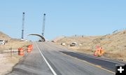 Wildlife Overpass. Photo by Wyoming Department of Transportation.