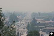 Smoky Pinedale. Photo by Dawn Ballou, Pinedale Online.