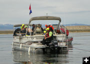 Preparing for dive. Photo by Sweetwater County Sheriffs Office.