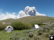 View from spike camp. Photo by Brandon Hampton.