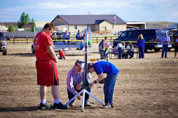 Ready to launch. Photo by Tara Bolgiano, Blushing Crow Photography.