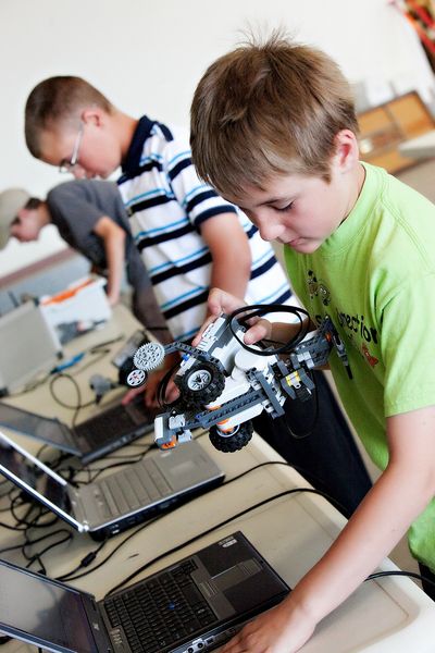 Programming. Photo by Tara Bolgiano, Blushing Crow Photography.