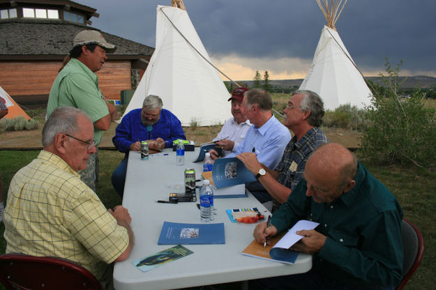 Journal authors. Photo by Dawn Ballou, Pinedale Online.