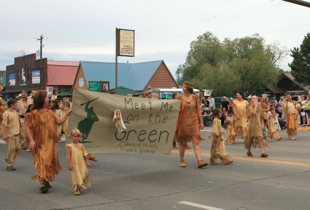 Meet Me on the Green. Photo by Dawn Ballou, Pinedale Online.