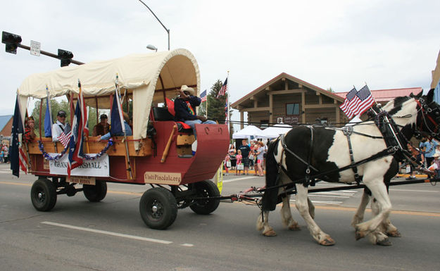 Grand Marshall Veterans. Photo by Dawn Ballou, Pinedale Online.