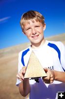 Pyramid rocket. Photo by Tara Bolgiano, Blushing Crow Photography.