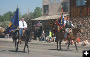 Dan Budd & Gordon Mickelson. Photo by Pinedale Online.