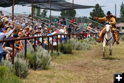 Big crowd. Photo by Clint Gilchrist, Pinedale Online.