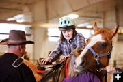 Getting on. Photo by Tara Bolgiano, Blushing Crow Photography.