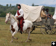 Sir William Drummond Stewart. Photo by Clint Gilchrist, Pinedale Online.