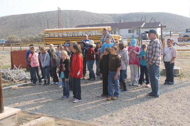 Big Piney 4th Graders. Photo by Dawn Ballou, Pinedale Online.