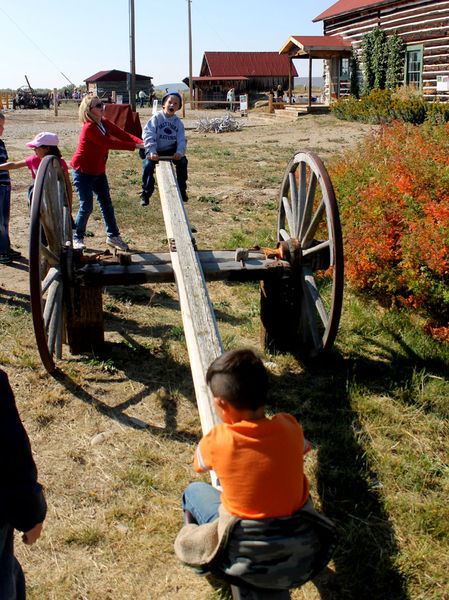 Homestead Playground. Photo by Clint Gilchrist, Pinedale Online.