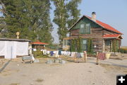 Laundry day at the homestead. Photo by Dawn Ballou, Pinedale Online.