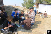 Craft activity. Photo by Dawn Ballou, Pinedale Online.