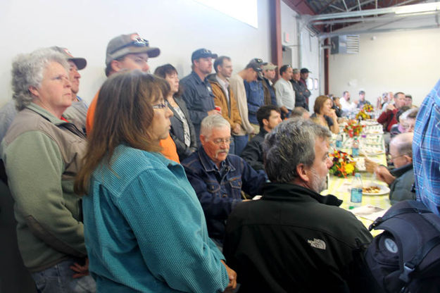 Listening. Photo by Dawn Ballou, Pinedale Online.