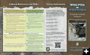 Wolf Brochure side 2. Photo by Pinedale Online.