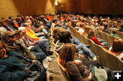 Concerned citizens. Photo by Dawn Ballou, Pinedale Online.