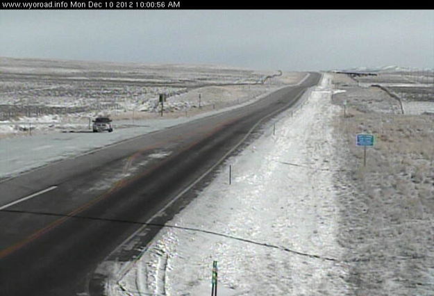 10-00AM. Photo by WYDOT US 189 Marbleton webcam.