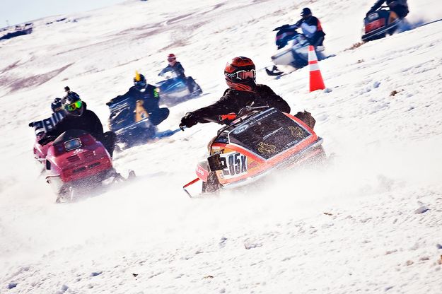 Racing. Photo by Tara Bolgiano, Blushing Crow Photography.