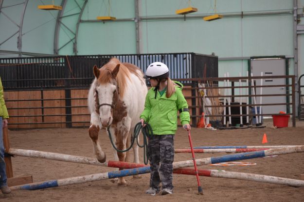 Waits this time. Photo by M.E.S.A. Therapeutic Horsemanship.