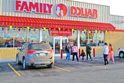 Family Dollar Store. Photo by Megan Neher, Pinedale Roundup.