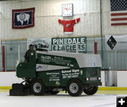 Zamboni. Photo by Dawn Ballou, Pinedale Online.