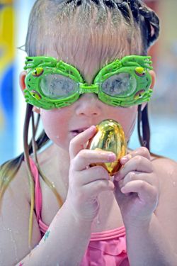 Frog eyes. Photo by Kathy Carlson, Sublette Examiner.