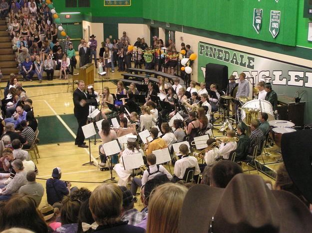 Band performance. Photo by Bob Rule, KPIN 101.1 FM Radio.