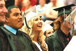 Goodbye high school, hello world. Photo by Matthew Manguso, Pinedale Roundup.