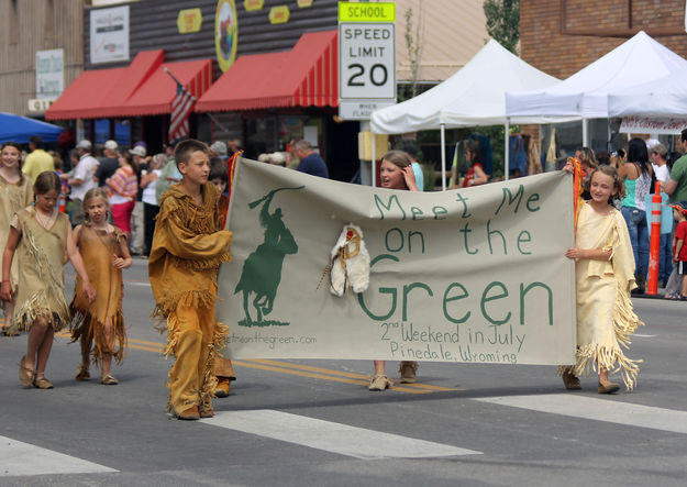 Meet Me on the Green. Photo by Dawn Ballou, Pinedale Online.