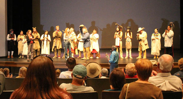 Flowers for Rachel. Photo by Dawn Ballou, Pinedale Online.