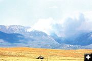 Wildfires. Photo by Matthew Manguso, Pinedale Roundup .