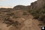 Mud flow river. Photo by Dawn Ballou, Pinedale Online.