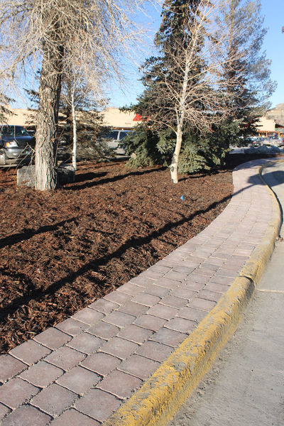 Pavers. Photo by Dawn Ballou, Pinedale Online.